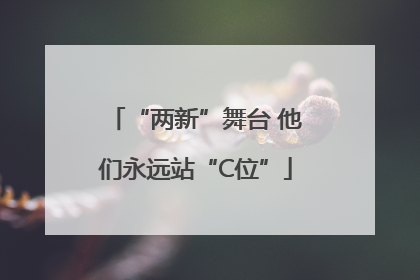 “两新”舞台 他们永远站“C位”