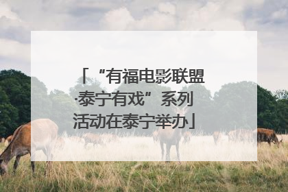 “有福电影联盟·泰宁有戏”系列活动在泰宁举办
