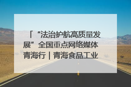 “法治护航高质量发展”全国重点网络媒体青海行｜青海食品工业协会：架起“青字号”美食的产业化桥梁
