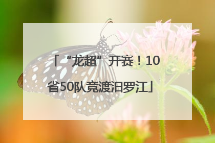 “龙超”开赛！10省50队竞渡汨罗江