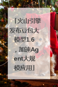 火山引擎发布豆包大模型1.6，加速Agent大规模应用
