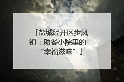 盐城经开区步凤镇：助餐小院里的“幸福滋味”