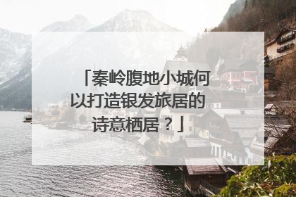 秦岭腹地小城何以打造银发旅居的诗意栖居？