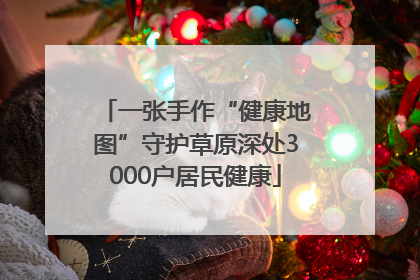 一张手作“健康地图”守护草原深处3000户居民健康