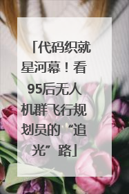代码织就星河幕！看95后无人机群飞行规划员的“追光”路