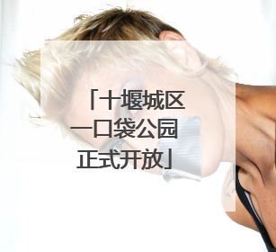 十堰城区一口袋公园正式开放