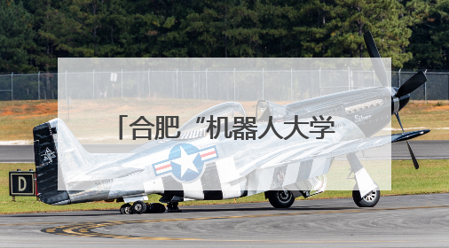 合肥“机器人大学”开班了 全国招收机器人“练习生”