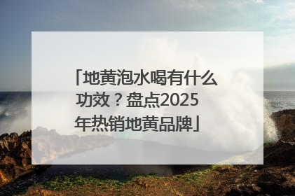 地黄泡水喝有什么功效？盘点2025年热销地黄品牌