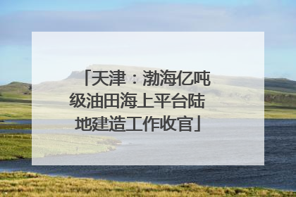 天津：渤海亿吨级油田海上平台陆地建造工作收官