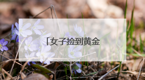 女子捡到黄金项链，民警辅警找到失主