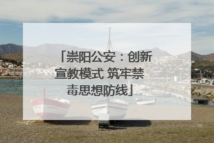 崇阳公安：创新宣教模式 筑牢禁毒思想防线