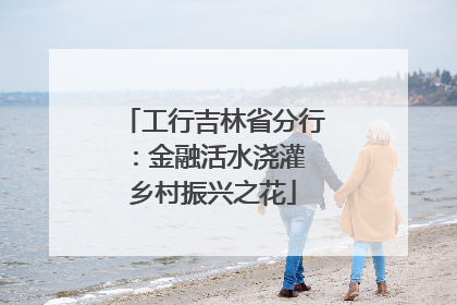 工行吉林省分行：金融活水浇灌 乡村振兴之花