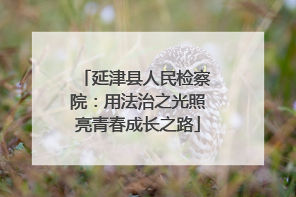 延津县人民检察院：用法治之光照亮青春成长之路