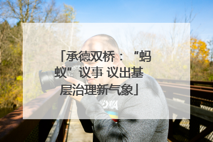 承德双桥：“蚂蚁”议事 议出基层治理新气象