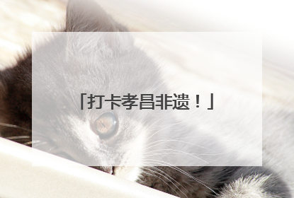 打卡孝昌非遗！
