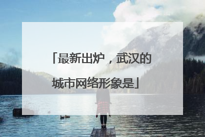 最新出炉，武汉的城市网络形象是
