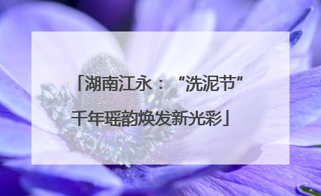 湖南江永：“洗泥节”千年瑶韵焕发新光彩