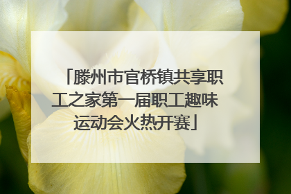 滕州市官桥镇共享职工之家第一届职工趣味运动会火热开赛