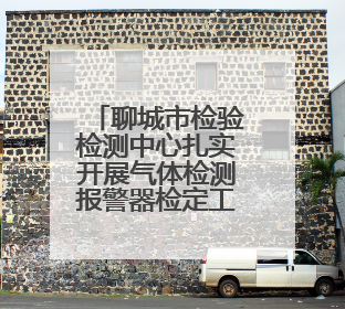 聊城市检验检测中心扎实开展气体检测报警器检定工作