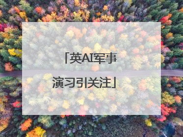 英AI军事演习引关注