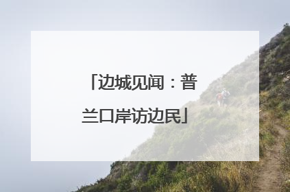 边城见闻：普兰口岸访边民