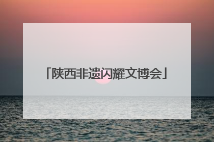 陕西非遗闪耀文博会