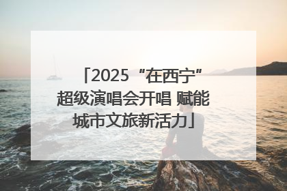 2025“在西宁”超级演唱会开唱 赋能城市文旅新活力