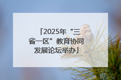 2025年“三省一区”教育协同发展论坛举办