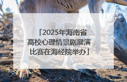 2025年海南省高校心理情景剧展演比赛在海经院举办