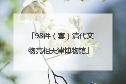 98件（套）清代文物亮相天津博物馆